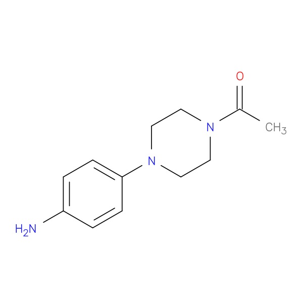 1-[4-(4-Aminophenyl)piperazino]ethanone