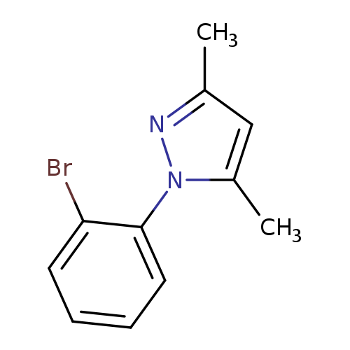 1-(2-Bromophenyl)-3,5-dimethylpyrazole