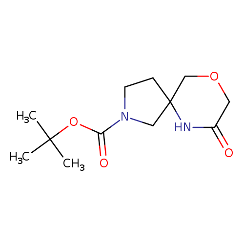 tert-Butyl 7-oxo-9-oxa-2,6-diazaspiro[4.5]decane-2-carboxylate