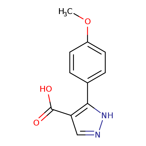 3-(4-Methoxyphenyl)-1h-pyrazole-4-carboxylic acid
