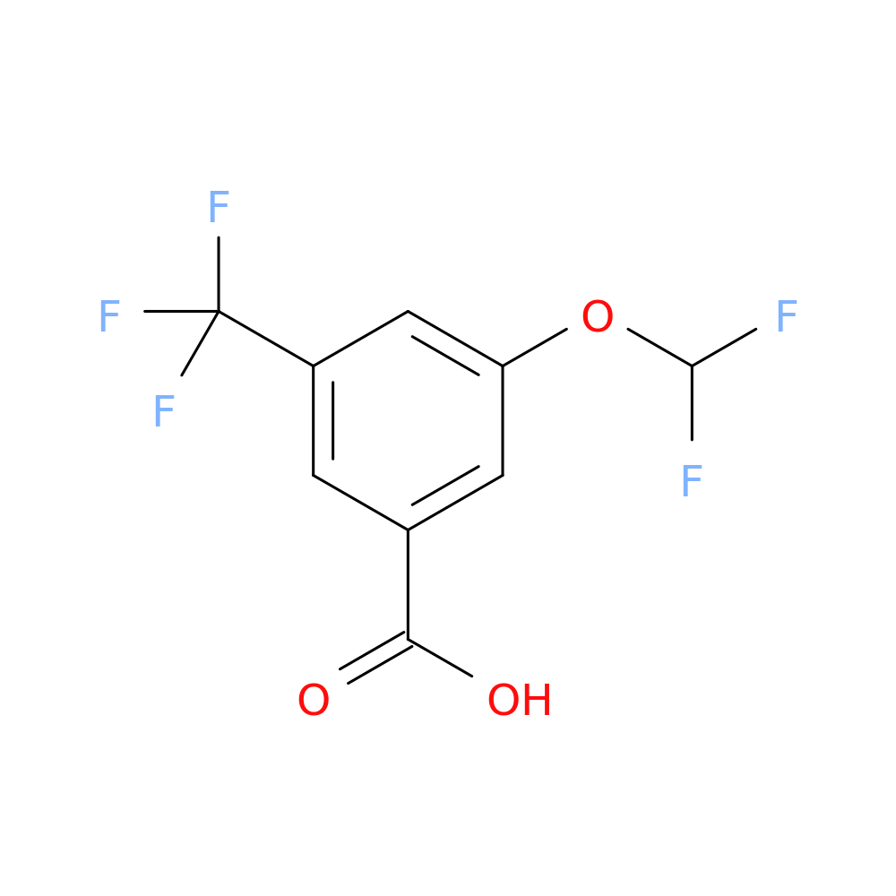 3-(difluoromethoxy)-5-(trifluoromethyl)benzoic acid