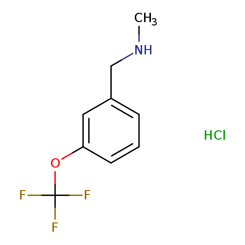 methyl({[3-(trifluoromethoxy)phenyl]methyl})amine hydrochloride