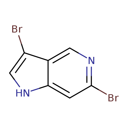 1H-Pyrrolo[3,2-c]pyridine, 3,6-dibromo-