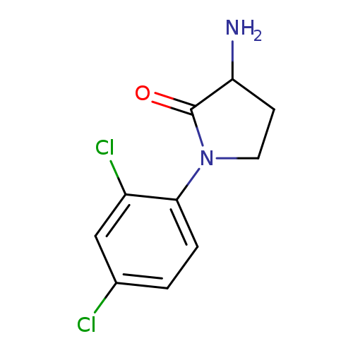 3-amino-1-(2,4-dichlorophenyl)pyrrolidin-2-one