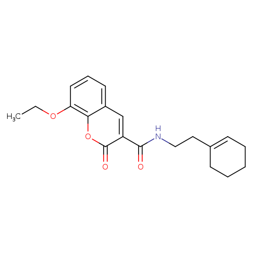 N-[2-(cyclohex-1-en-1-yl)ethyl]-8-ethoxy-2-oxo-2H-chromene-3-carboxamide