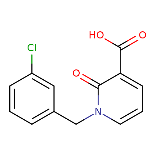1-(3-Chlorobenzyl)-2-oxo-1,2-dihydro-3-pyridinecarboxylic acid