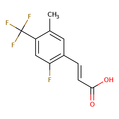 2-Fluoro-5-methyl-4-(trifluoromethyl)cinnamic acid