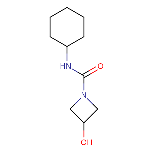 N-cyclohexyl-3-hydroxyazetidine-1-carboxamide