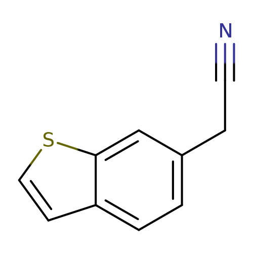 2-(1-benzothiophen-6-yl)acetonitrile