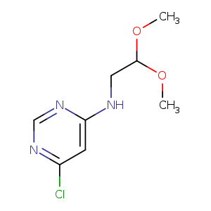 (6-Chloropyrimidin-4-yl)-(2,2-dimethoxyethyl)amine