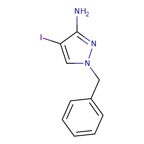 1-benzyl-4-iodo-1H-pyrazol-3-amine