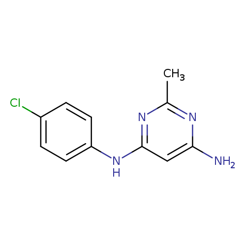 N4-(4-chlorophenyl)-2-methylpyrimidine-4,6-diamine