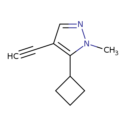 5-cyclobutyl-4-ethynyl-1-methyl-1H-pyrazole