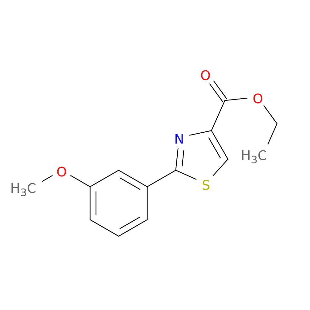 2-(3-Methoxy-phenyl)-thiazole-4-carboxylic acid ethyl ester