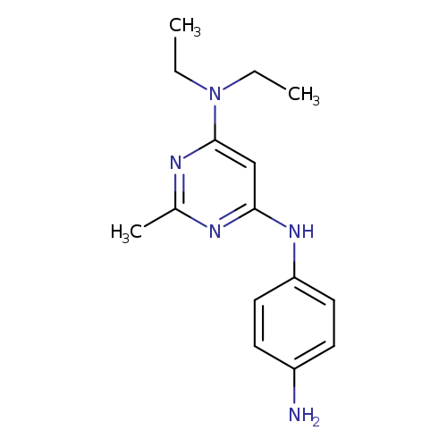 N4-(4-Aminophenyl)-N6,N6-diethyl-2-methylpyrimidine-4,6-diamine