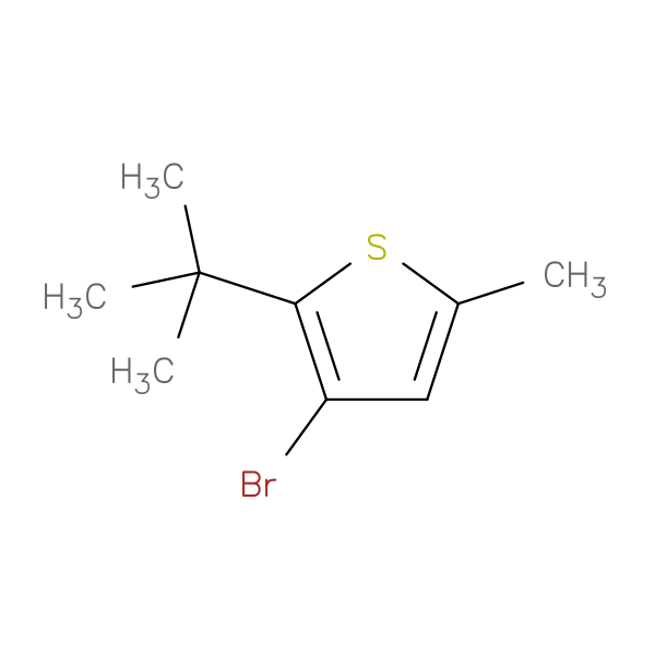 3-bromo-2-(tert-butyl)-5-methylthiophene