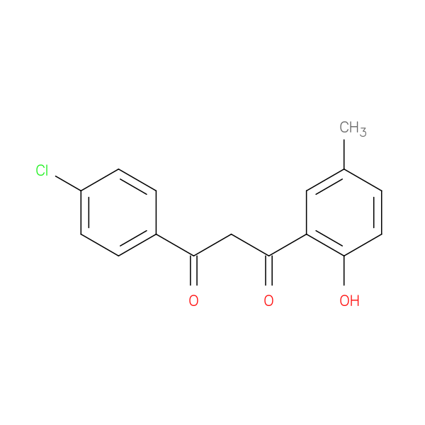 1-(2-Hydroxy-5-methylphenyl)-3-(4-chlorophenyl)-1,3-propanedione