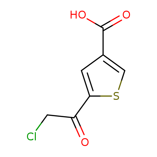 5-(2-chloroacetyl)thiophene-3-carboxylic acid