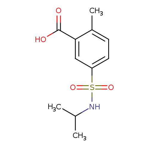 5-[(Isopropylamino)sulfonyl]-2-methylbenzoic acid