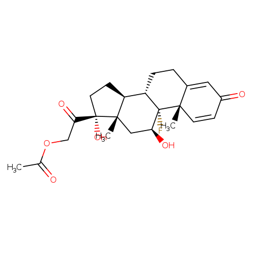 21-Acetoxy-9-fluoro-11b,17-dihydroxypregna-1,4-diene-3,20-dione
