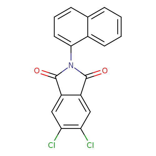 5,6-dichloro-2-(naphthalen-1-yl)-2,3-dihydro-1H-isoindole-1,3-dione