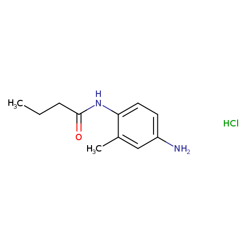 N-(4-amino-2-methylphenyl)butanamide hydrochloride
