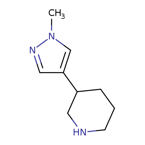 3-(1-methyl-1H-pyrazol-4-yl)piperidine