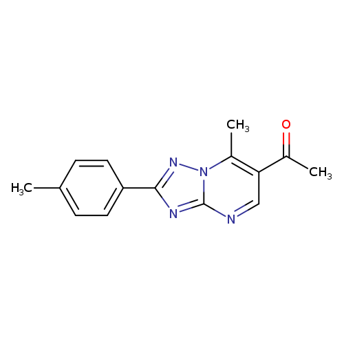 1-[7-Methyl-2-(4-methylphenyl)[1,2,4]triazolo[1,5-a]pyrimidin-6-yl]ethanone