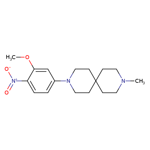 3-(3-Methoxy-4-nitrophenyl)-9-methyl-3,9-diazaspiro[5.5]undecane