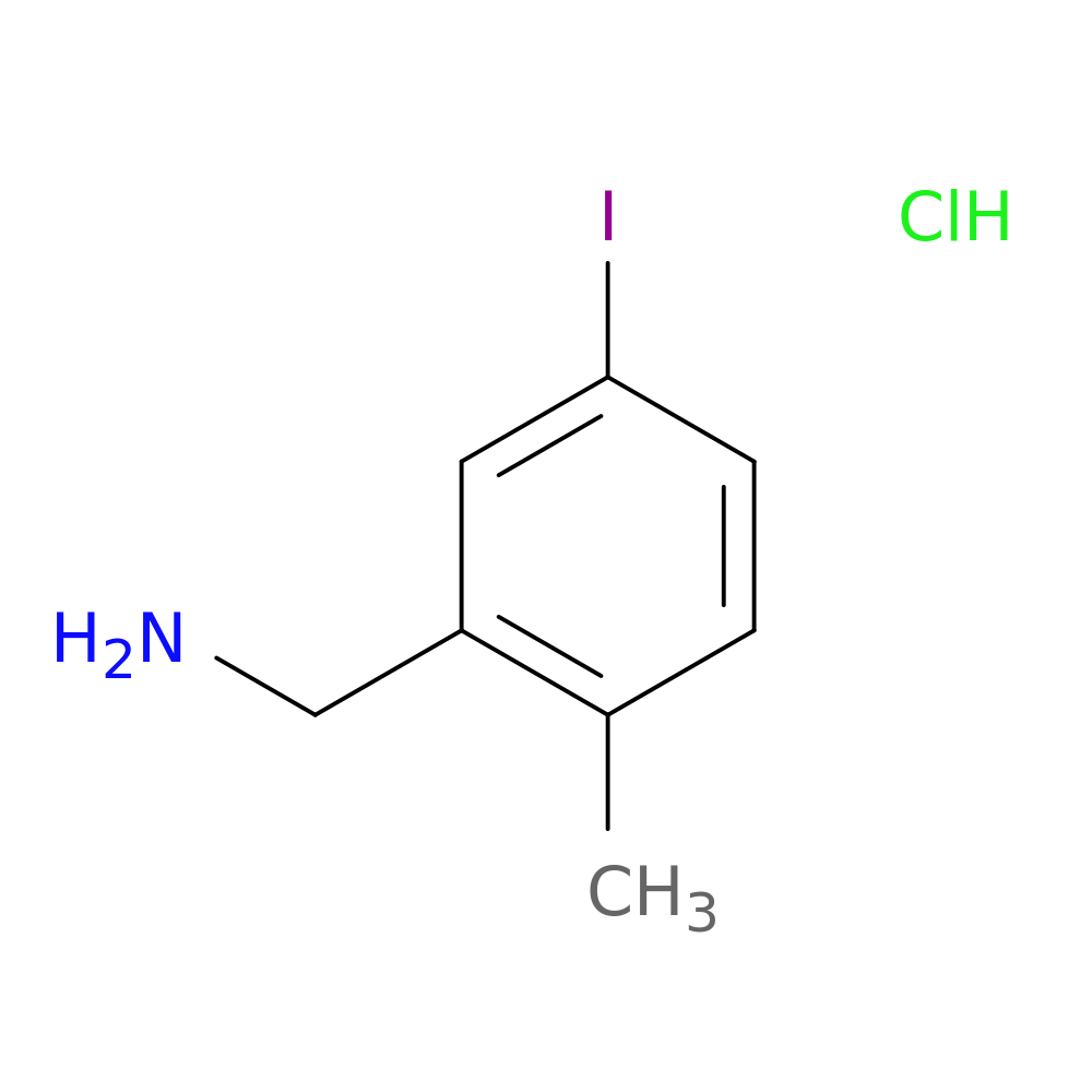 1-(5-iodo-2-methylphenyl)methanamine hydrochloride