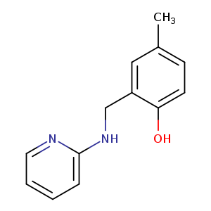 4-Methyl-2-[(2-pyridinylamino)methyl]phenol
