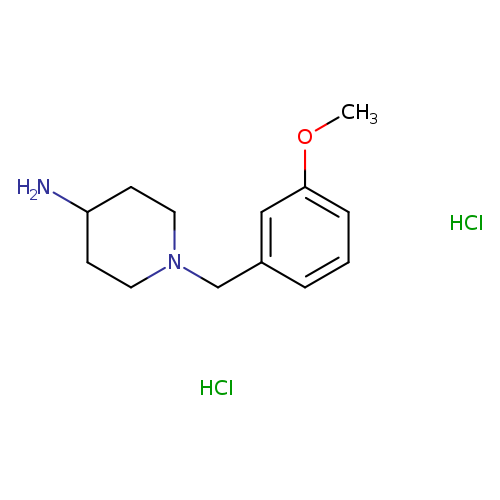 1-[(3-METHOXYPHENYL)METHYL]PIPERIDIN-4-AMINE DIHYDROCHLORIDE