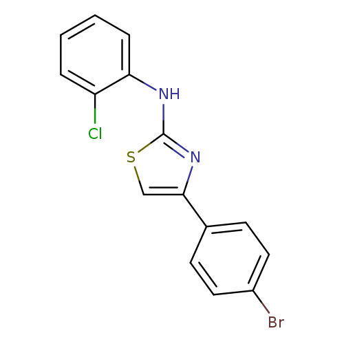 4-(4-bromophenyl)-N-(2-chlorophenyl)-1,3-thiazol-2-amine