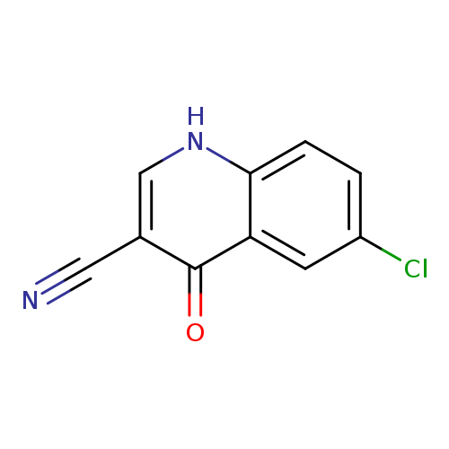 6-chloro-4-oxo-1,4-dihydroquinoline-3-carbonitrile