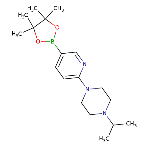 2-(4-isopropyl-piperazin-1-yl) pyridine-5-boronic acid pinacol ester