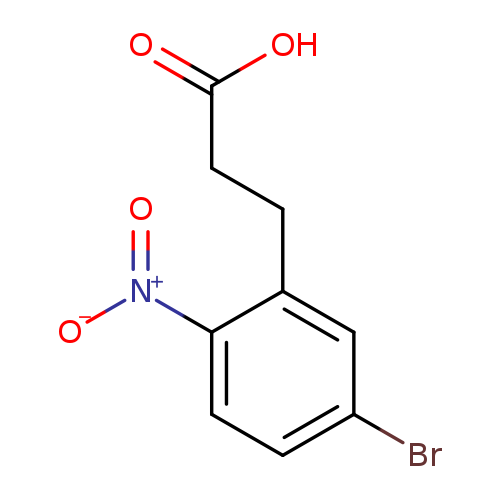3-(5-bromo-2-nitrophenyl)propanoic acid