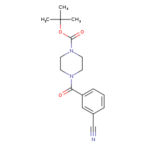 3-(4-BOC-Piperazinocarbonyl)benzonitrile