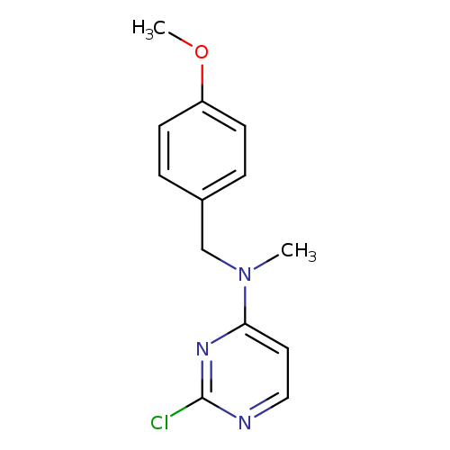 2-chloro-N-[(4-methoxyphenyl)methyl]-N-methylpyrimidin-4-amine
