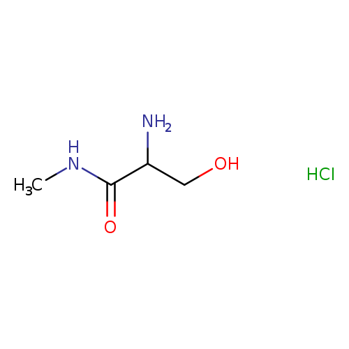 2-amino-3-hydroxy-N-methylpropanamide hydrochloride