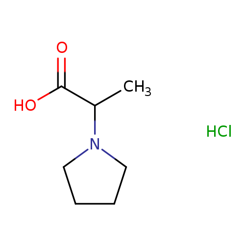 2-Pyrrolidin-1-yl-propionic acidhydrochloride