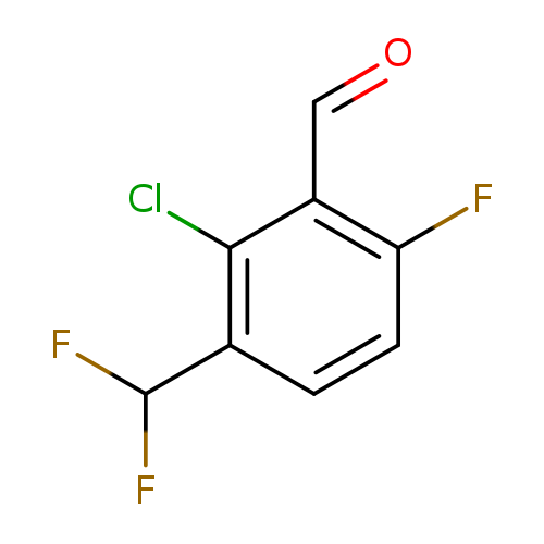 2-chloro-3-(difluoromethyl)-6-fluorobenzaldehyde