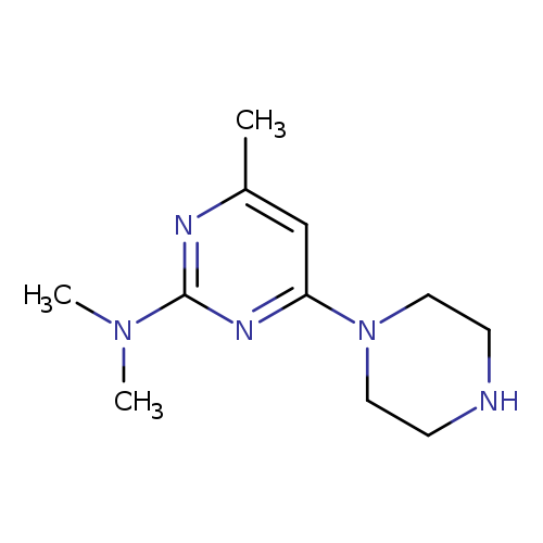 N,N,4-trimethyl-6-(piperazin-1-yl)pyrimidin-2-amine