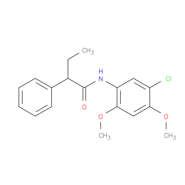 N-(5-chloro-2,4-dimethoxyphenyl)-2-phenylbutanamide