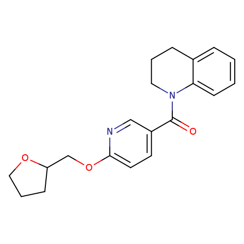 1-{6-[(oxolan-2-yl)methoxy]pyridine-3-carbonyl}-1,2,3,4-tetrahydroquinoline