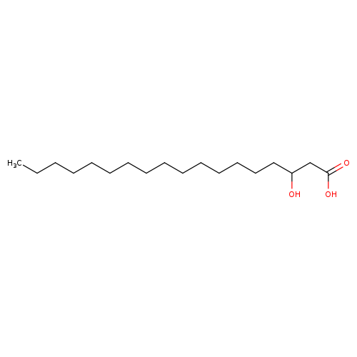 Octadecanoic acid, 3-hydroxy-