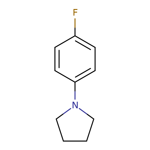 Pyrrolidine, 1-(4-fluorophenyl)-