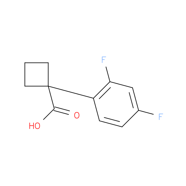 1-(2,4-difluorophenyl)cyclobutane-1-carboxylic acid