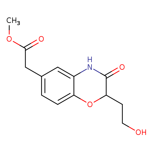 methyl 2-[2-(2-hydroxyethyl)-3-oxo-3,4-dihydro-2H-1,4-benzoxazin-6-yl]acetate