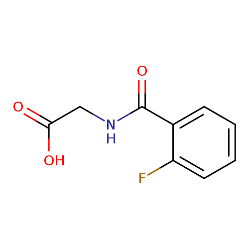 2-(2-Fluorobenzamido)acetic acid