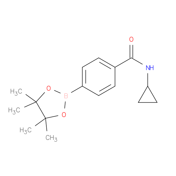4-(Cyclopropylaminocarbonyl)phenylboronic acid, pinacol ester